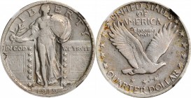 Standing Liberty Quarter

1919-D Standing Liberty Quarter. EF Details--Cleaned (NGC).

PCGS# 5730. NGC ID: 243C.

Estimate: $ 300