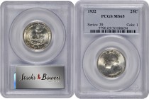 Washington Quarter

1932 Washington Quarter. MS-65 (PCGS).

PCGS# 5790. NGC ID: 2447.

Estimate: $ 175