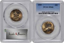 Washington Quarter

1955 Washington Quarter. MS-66 (PCGS).

PCGS# 5858. NGC ID: 2469.

Estimate: $ 100
