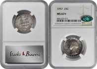 Washington Quarter

1957 Washington Quarter. MS-67+ (NGC). CAC.

PCGS# 5862. NGC ID: 246D.

Estimate: $ 600