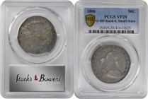 Draped Bust Half Dollar

1806 Draped Bust Half Dollar. O-105. Knobbed 6, Small Stars. VF-20 (PCGS).

PCGS# 39304. NGC ID: 24EJ.

Estimate: $ 500