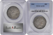 Barber Half Dollar

1903 Barber Half Dollar. AU-53 (PCGS).

PCGS# 6495. NGC ID: 24MJ.

Estimate: $ 200