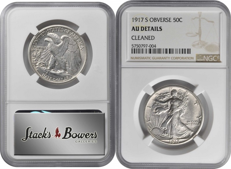 Walking Liberty Half Dollar

1917-S Walking Liberty Half Dollar. Obverse Mintm...