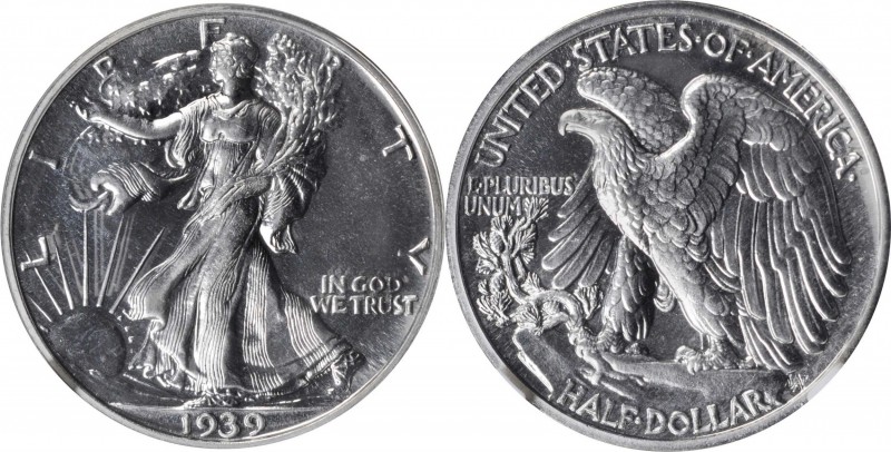 Walking Liberty Half Dollar

1939 Walking Liberty Half Dollar. Proof-67 (NGC)....