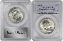 Franklin Half Dollar

1948-D Franklin Half Dollar. MS-65 FBL (PCGS).

PCGS# 86652. NGC ID: 24SS.

Ex Omaha Bank Hoard.

Estimate: $ 50