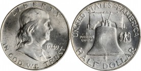 Franklin Half Dollar

1949 Franklin Half Dollar. MS-65 FBL (PCGS).

PCGS# 86653. NGC ID: 24ST.

Estimate: $ 125