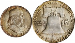 Franklin Half Dollar

1951 Franklin Half Dollar. MS-66 (NGC). CAC.

PCGS# 6658. NGC ID: 24SY.

Estimate: $ 150