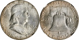 Franklin Half Dollar

1953-S Franklin Half Dollar. MS-66+ (NGC). CAC.

PCGS# 6666. NGC ID: 24T8.

Estimate: $ 175