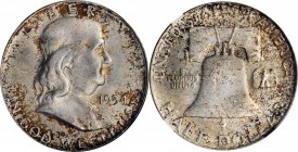 Franklin Half Dollar

1954-D Franklin Half Dollar. MS-66 (NGC). CAC.

PCGS# 6668. NGC ID: 24TA.

Estimate: $ 175
