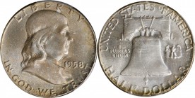 Franklin Half Dollar

1958 Franklin Half Dollar. MS-67 (PCGS). CAC.

PCGS# 6674. NGC ID: 24TG.

Estimate: $ 350