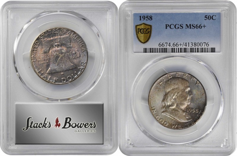 Franklin Half Dollar

1958 Franklin Half Dollar. MS-66+ (PCGS).

PCGS# 6674....