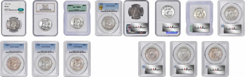 Franklin Half Dollar

Lot of (7) Certified Gem Mint State Franklin Half Dollar...