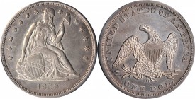 Liberty Seated Silver Dollar

1859-O Liberty Seated Silver Dollar. AU Details--Cleaned (PCGS).

PCGS# 6947. NGC ID: 24YY.

Estimate: $ 500