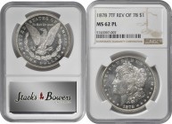 Morgan Silver Dollar

1878 Morgan Silver Dollar. 7 Tailfeathers. Reverse of 1878. MS-62 PL (NGC).

PCGS# 7075. NGC ID: 253K.

Estimate: $ 120