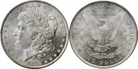 Morgan Silver Dollar

1878 Morgan Silver Dollar. 7 Tailfeathers. Reverse of 1879. MS-64 (PCGS).

PCGS# 7076. NGC ID: 253L.

Estimate: $ 450