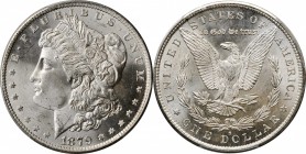 Morgan Silver Dollar

1879-S Morgan Silver Dollar. MS-65 (PCGS).

PCGS# 7092. NGC ID: 253X.

Estimate: $ 125