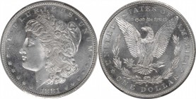 Morgan Silver Dollar

1881-S Morgan Silver Dollar. MS-65 (PCGS).

PCGS# 7130. NGC ID: 2549.

Estimate: $ 100