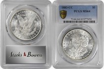 Morgan Silver Dollar

1883-CC Morgan Silver Dollar. MS-64 (PCGS).

PCGS# 7144. NGC ID: 254H.

Estimate: $ 250