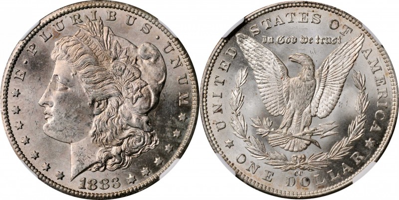 Morgan Silver Dollar

1883-CC Morgan Silver Dollar. MS-62 (NGC).

PCGS# 7144...