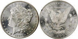 Morgan Silver Dollar

1884-CC GSA Morgan Silver Dollar. MS-66 (NGC).

The original box and card are included.

PCGS# 518872.

Estimate: $ 600