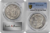 Morgan Silver Dollar

1891-CC Morgan Silver Dollar. AU-53 (PCGS).

PCGS# 7206. NGC ID: 255H.

Estimate: $ 250