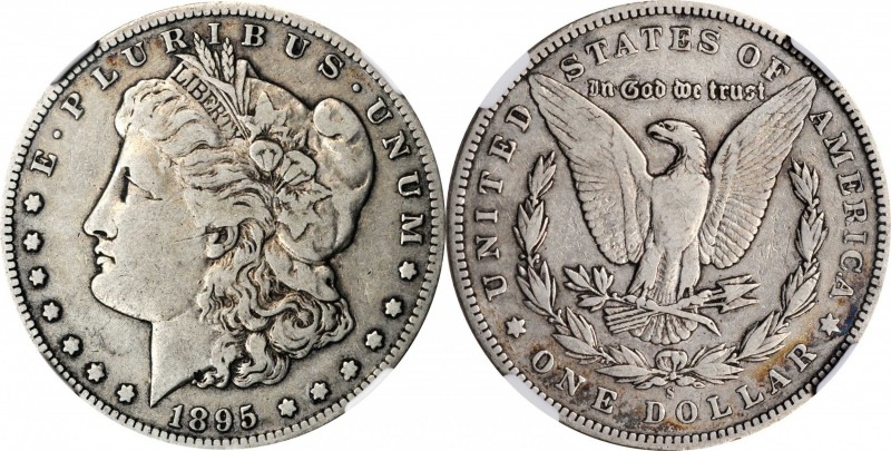Morgan Silver Dollar

1895-S Morgan Silver Dollar. Fine-15 (NGC).

PCGS# 723...