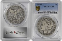 Morgan Silver Dollar

1895-S Morgan Silver Dollar. VG-8 (PCGS).

PCGS# 7238. NGC ID: 255Z.

Estimate: $ 250