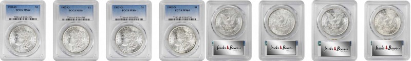 Morgan Silver Dollar

Lot of (4) 1902-O Morgan Silver Dollars. MS-64 (PCGS).
...