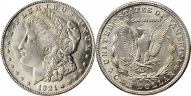 Morgan Silver Dollar

1921-S Morgan Silver Dollar. MS-65 (PCGS).

PCGS# 7300. NGC ID: 256Z.

Estimate: $ 350