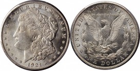 Morgan Silver Dollar

1921-S Morgan Silver Dollar. MS-63 (PCGS).

PCGS# 7300. NGC ID: 256Z.

Estimate: $ 75