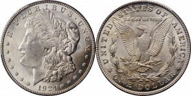 Morgan Silver Dollar

1921-S Morgan Silver Dollar. MS-63 (PCGS).

PCGS# 7300. NGC ID: 256Z.

Estimate: $ 75