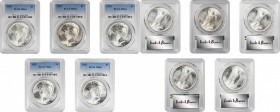 Peace Silver Dollar

Lot of (5) 1922 Peace Silver Dollars. MS-64 (PCGS).

PCGS# 7357. NGC ID: 257C.

Estimate: $ 250