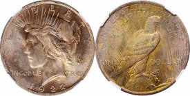 Peace Silver Dollar

1922 Peace Silver Dollar. MS-64 (NGC).

PCGS# 7357. NGC ID: 257C.

Estimate: $ 100