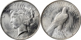 Peace Silver Dollar

1923-S Peace Silver Dollar. MS-64 (PCGS).

PCGS# 7362. NGC ID: 257H.

Estimate: $ 250