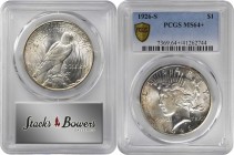 Peace Silver Dollar

1926-S Peace Silver Dollar. MS-64+ (PCGS).

PCGS# 7369. NGC ID: 257R.

Estimate: $ 200