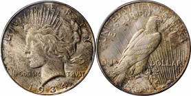 Peace Silver Dollar

1934 Peace Silver Dollar. MS-64 (PCGS).

PCGS# 7375. NGC ID: 257X.

Estimate: $ 275