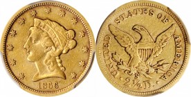 Liberty Head Quarter Eagle

1866-S Liberty Head Quarter Eagle. EF-40 (PCGS).

PCGS# 7804. NGC ID: 25K8.

Ex D.L. Hansen Collection.

Estimate:...