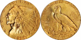 Indian Quarter Eagle

1928 Indian Quarter Eagle. MS-64 (PCGS). OGH.

PCGS# 7952. NGC ID: 289E.

Estimate: $ 700