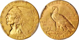 Indian Quarter Eagle

1929 Indian Quarter Eagle. MS-64+ (PCGS).

PCGS# 7953. NGC ID: 289F.

Estimate: $ 900