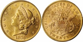 Liberty Head Double Eagle

1876-S Liberty Head Double Eagle. MS-61 (PCGS).

PCGS# 8978. NGC ID: 26AX.

Estimate: $ 2000