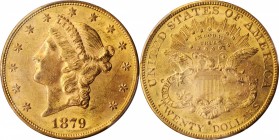Liberty Head Double Eagle

1879-S Liberty Head Double Eagle. MS-60 (PCGS).

PCGS# 8991. NGC ID: 26B9.

Estimate: $ 2000