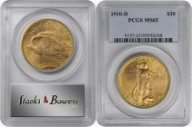 Saint-Gaudens Double Eagle

1910-D Saint-Gaudens Double Eagle. MS-65 (PCGS).

PCGS# 9155. NGC ID: 26FG.

Estimate: $ 2250