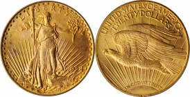 Saint-Gaudens Double Eagle

1924 Saint-Gaudens Double Eagle. MS-66 (PCGS).

PCGS# 9177. NGC ID: 26G7.

Estimate: $ 2900