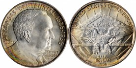 Robinson--Arkansas Centennial

1936 Robinson--Arkansas Centennial. MS-66+ (PCGS). CAC.

PCGS# 9369. NGC ID: BYHX.

Estimate: $ 350