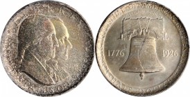 Sesquicentennial of American Independence

1926 Sesquicentennial of American Independence. MS-62 (PCGS).

PCGS# 9374. NGC ID: BYJ4.

Estimate: $...