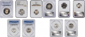 Miscellaneous U.S. Coins

Lot of (5) Certified 20th Century Type Coins.

Included are: Jefferson Nickel: 1958-D MS-66 FS (PCGS); Roosevelt Dimes: ...