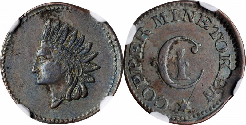 Patriotic Civil War Tokens

Undated (1861-1865) Indian Head / COPPER MINE TOKE...