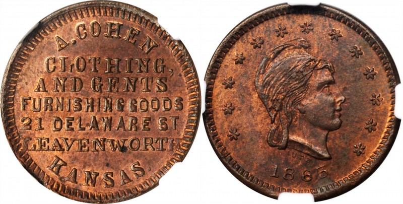 Civil War Store Cards

Exceptionally Nice Fuld-KS-550A-1a Token

With Abunda...