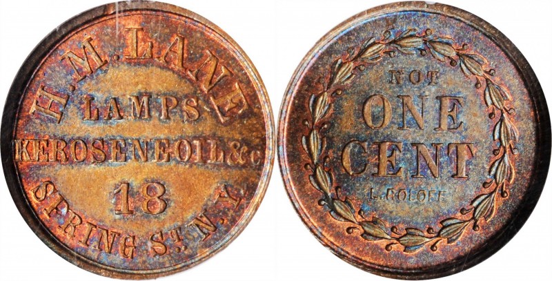 Civil War Store Cards

New York--New York. Undated (1861-1865) Horatio M. Lane...