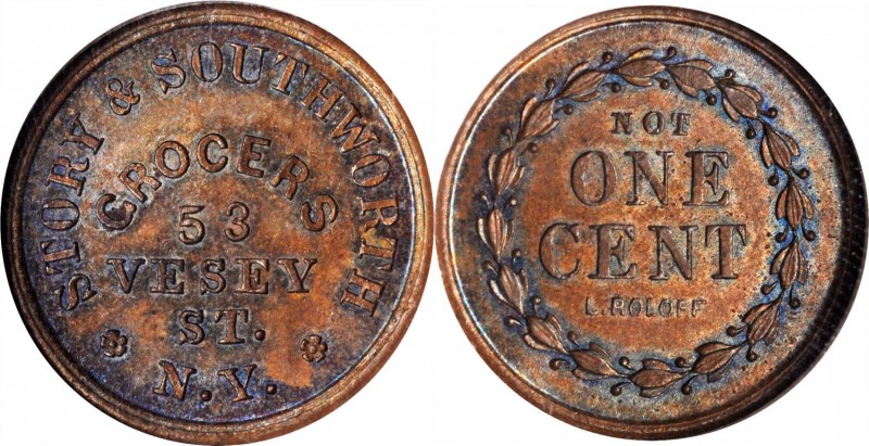 Civil War Store Cards

New York--New York. Undated (1861-1865) Story & Southwo...